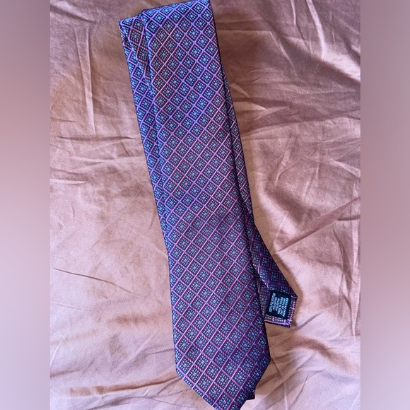Perry Ellis Portfolio Men’s Patterned Tie - Picture 1 of 4